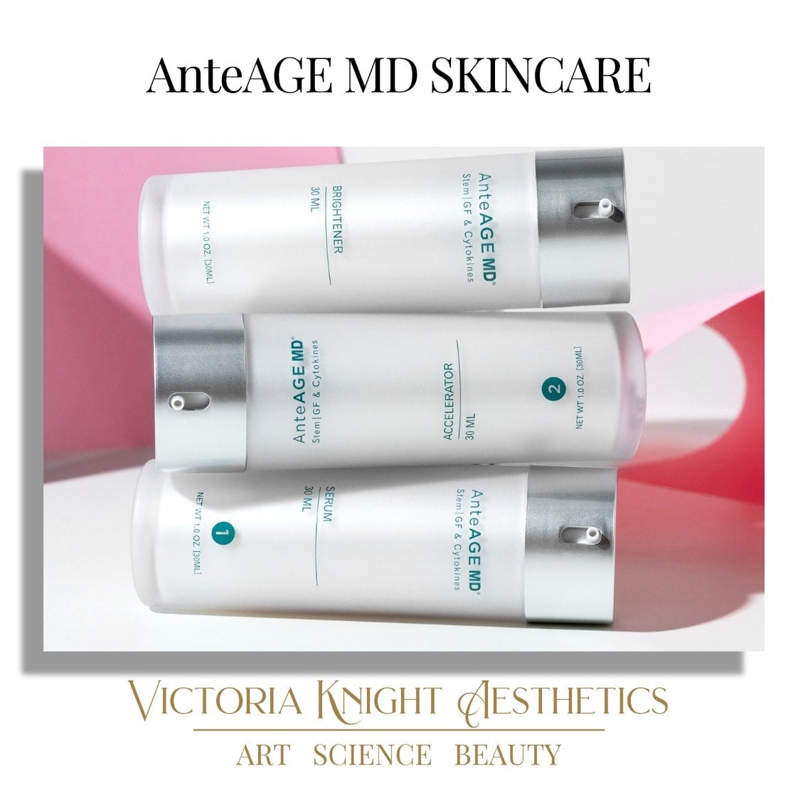 AnteAGE MD Skincare System and Brightener